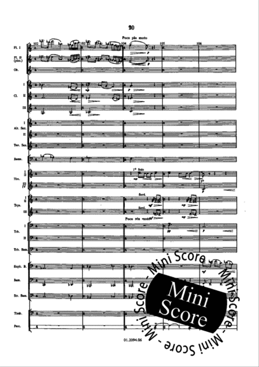 Ad Astra Concert Band scores gallery preview page 26