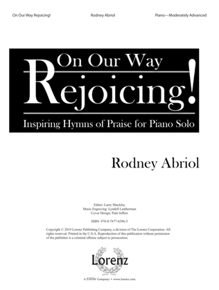 Book cover for On Our Way Rejoicing!
