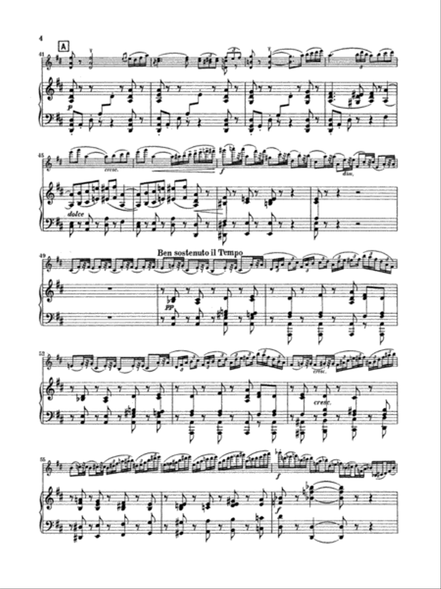 Tchaikovsky: Violin Concerto in D Major, Op. 35 Violin Solo scores gallery preview page 6