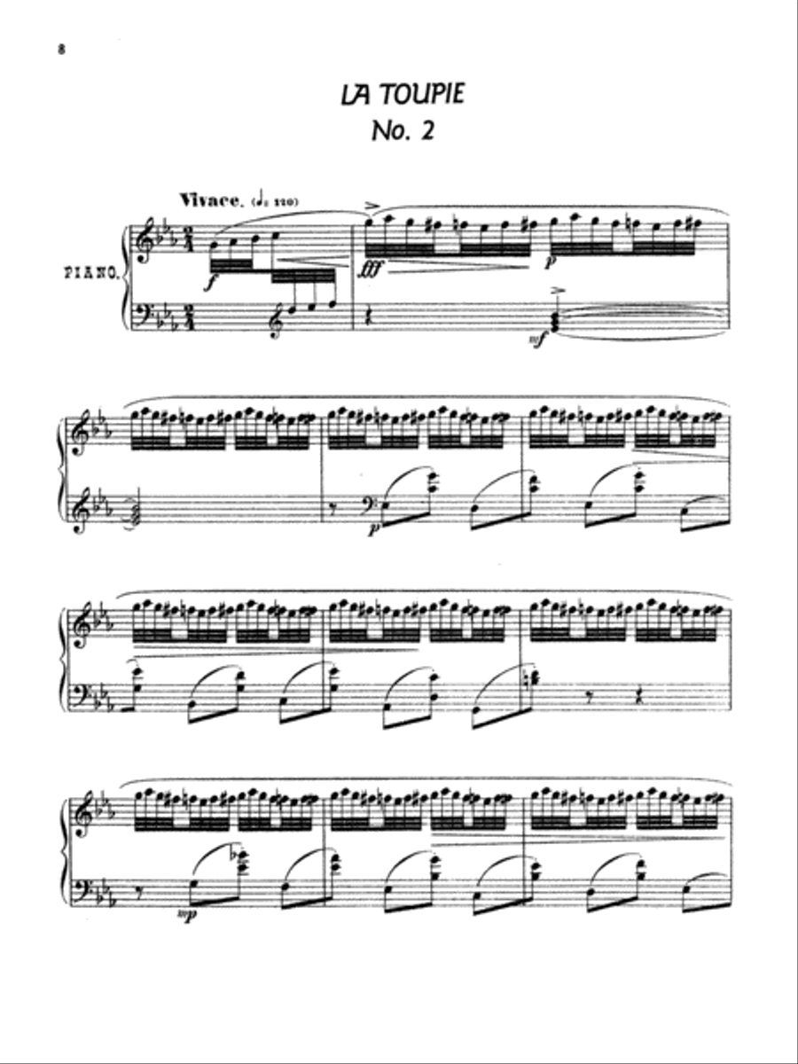 Arensky: Twenty-four Morceau Characteristiques, Op. 36 Piano Solo scores gallery preview page 1
