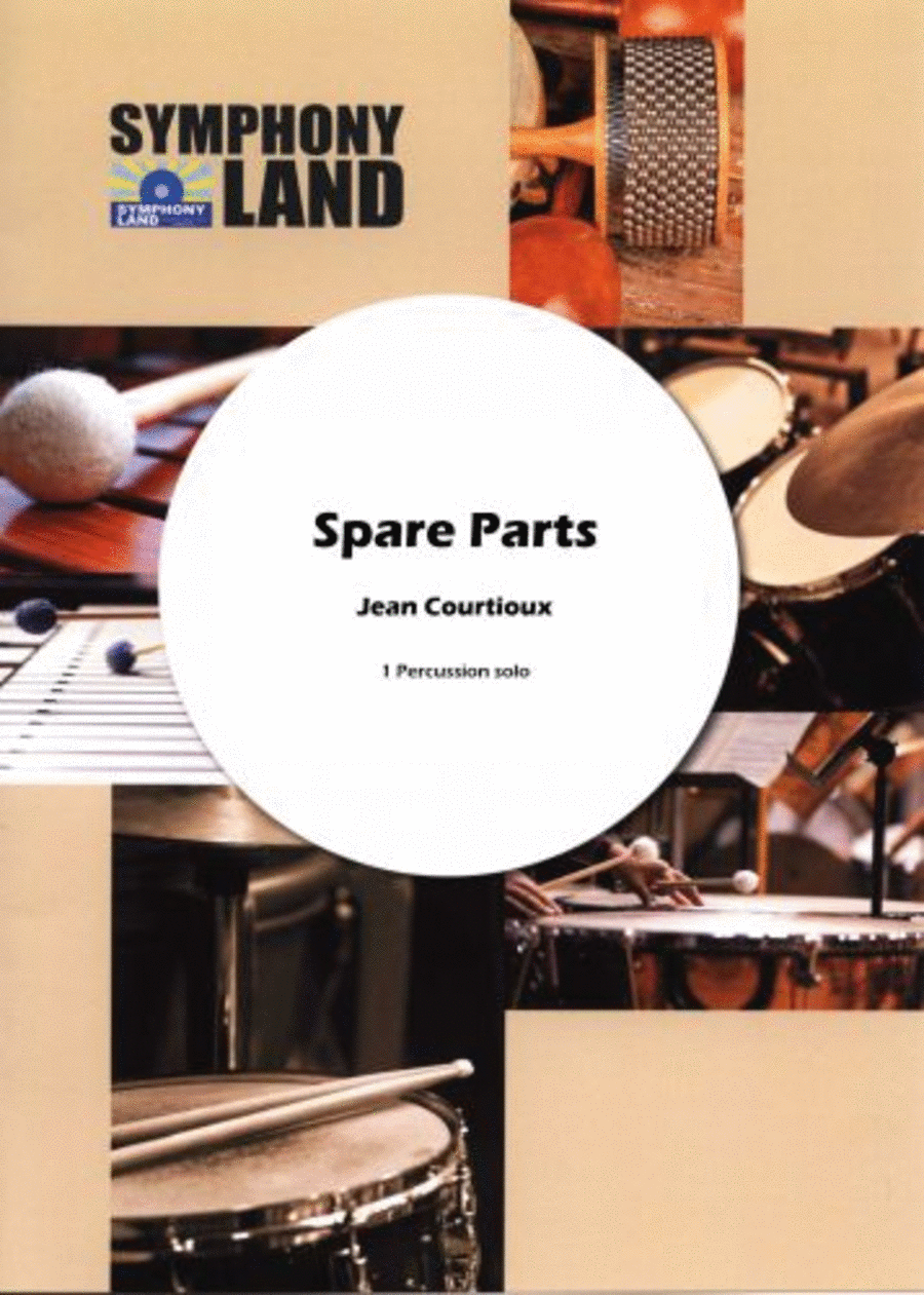 Spare parts pour1 percussion solo : tarolle, caisse claire , tambour militaire.