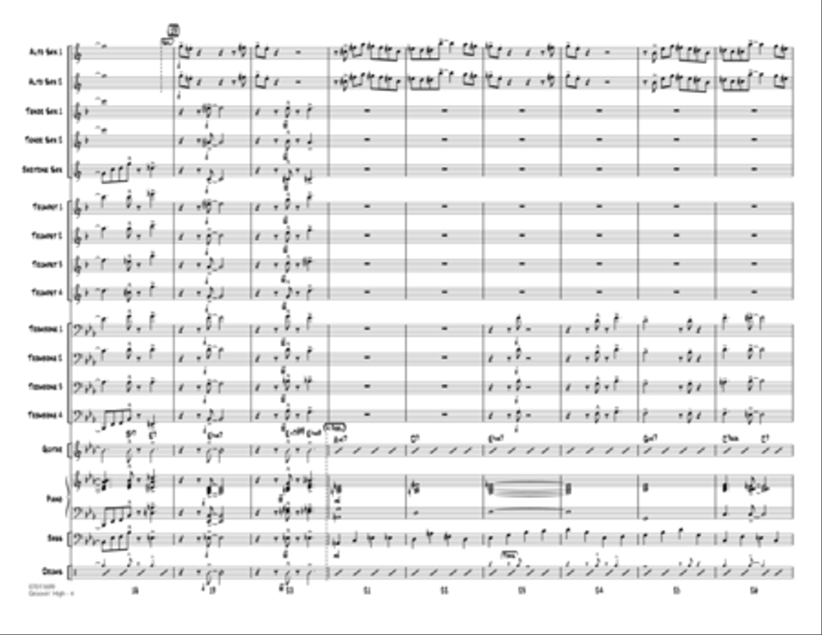 Groovin' High - Conductor Score (Full Score) Conductor Score scores gallery preview page 4