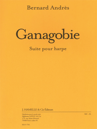 Book cover for Ganagobie (13') Suite Pour Harpe