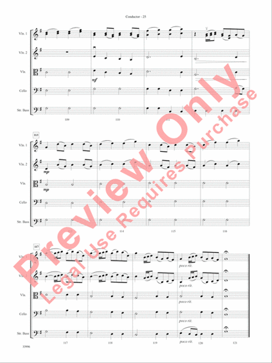 Classics for Contest Classics for Contest String Orchestra scores gallery preview page 26