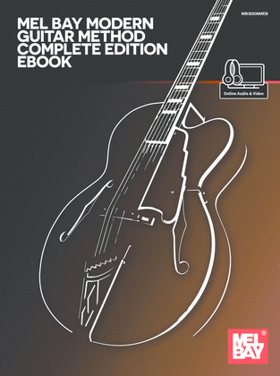 Book cover for Mel Bay Modern Guitar Method Complete Edition