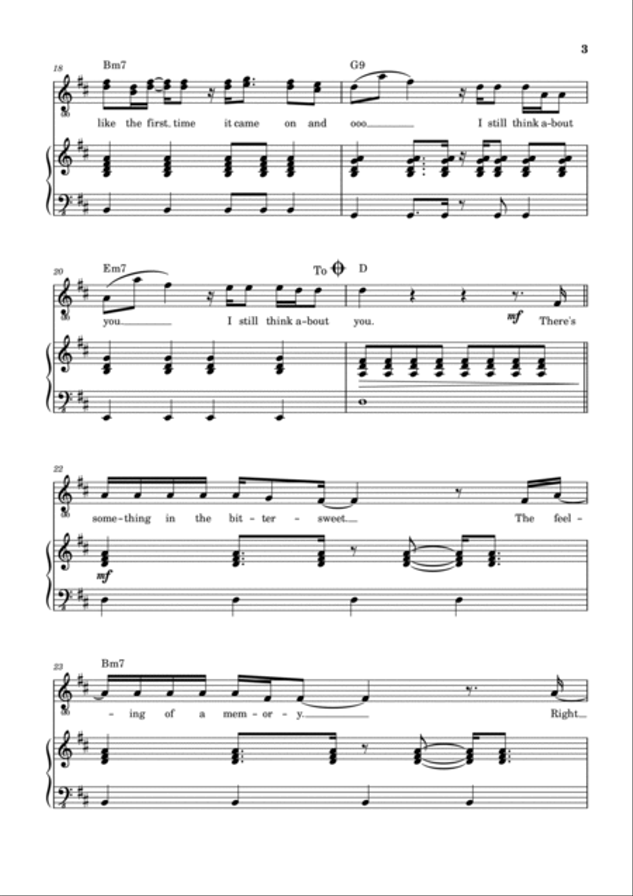 Every Time I Hear That Song Voice scores gallery preview page 4