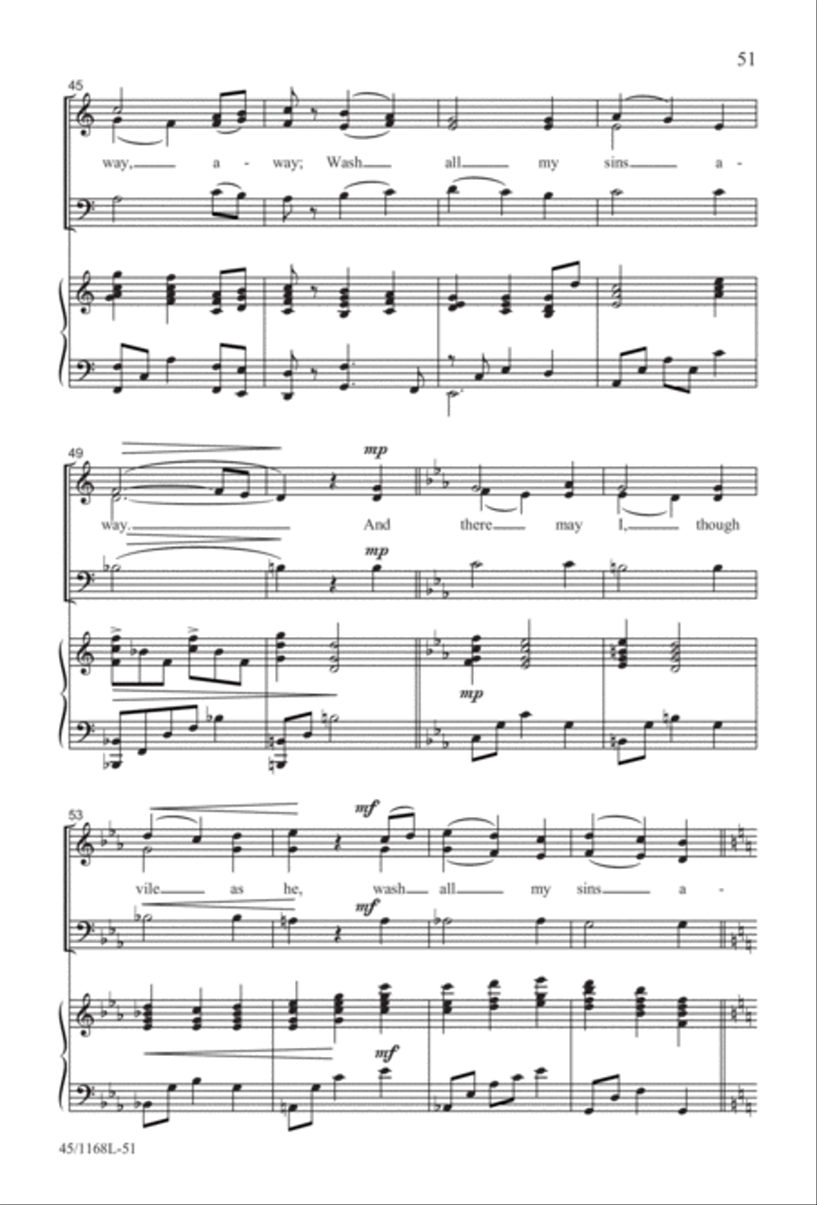 8 Anthems for About 12 Singers 3-Part scores gallery preview page 52