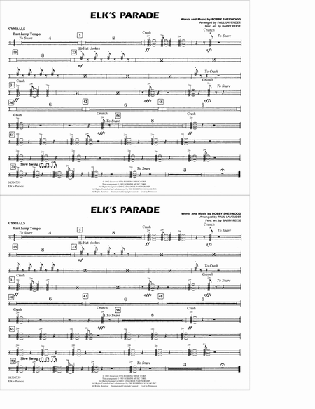 Elk's Parade - Cymbals