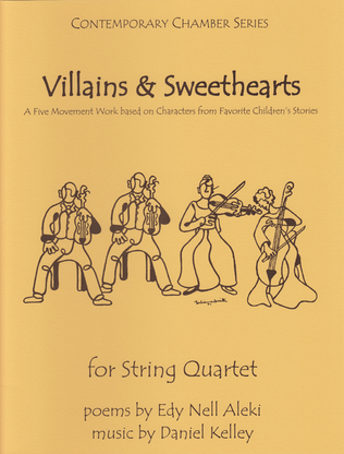 Villains & Sweethearts for String Quartet