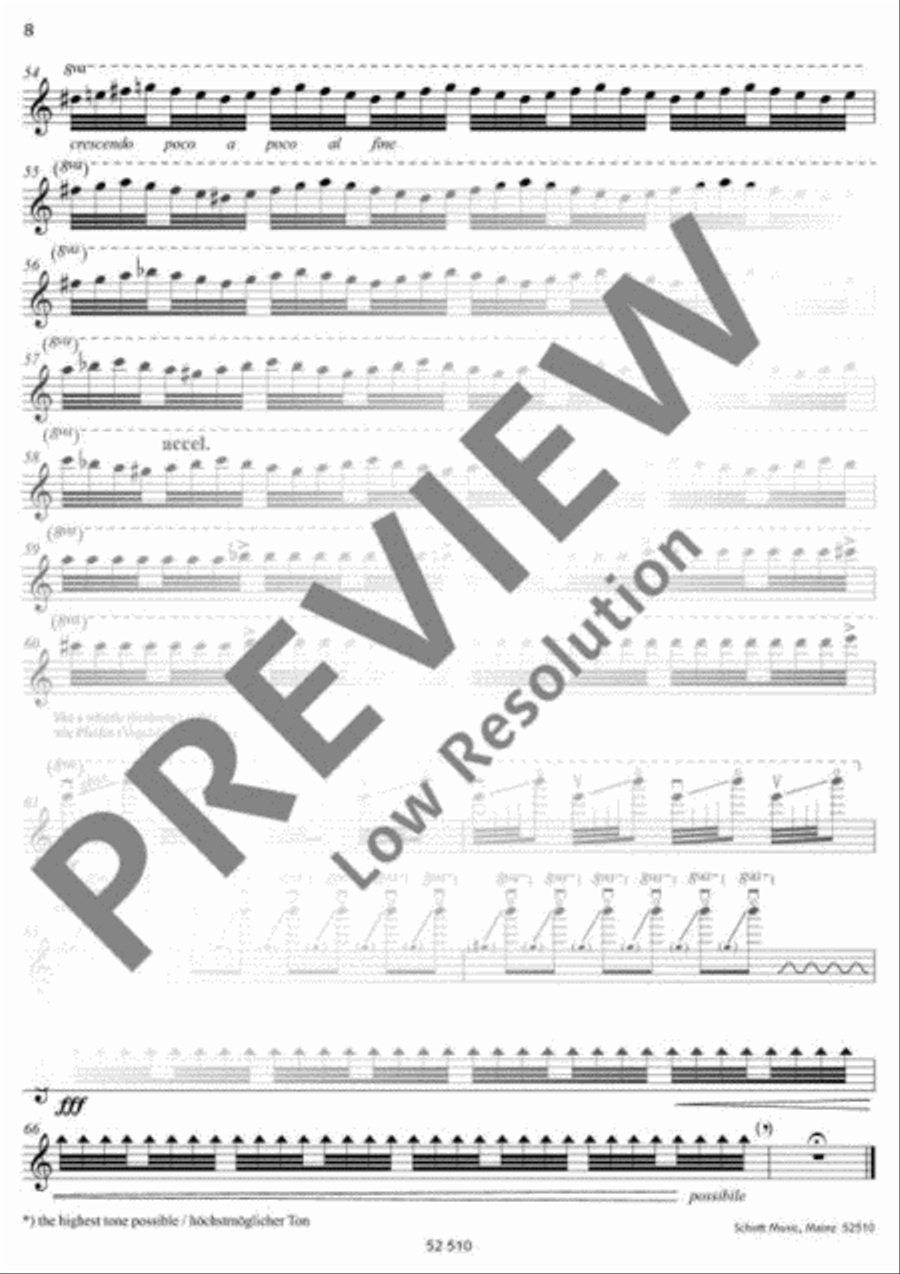 Gypsy Melody Violin Solo scores gallery preview page 9