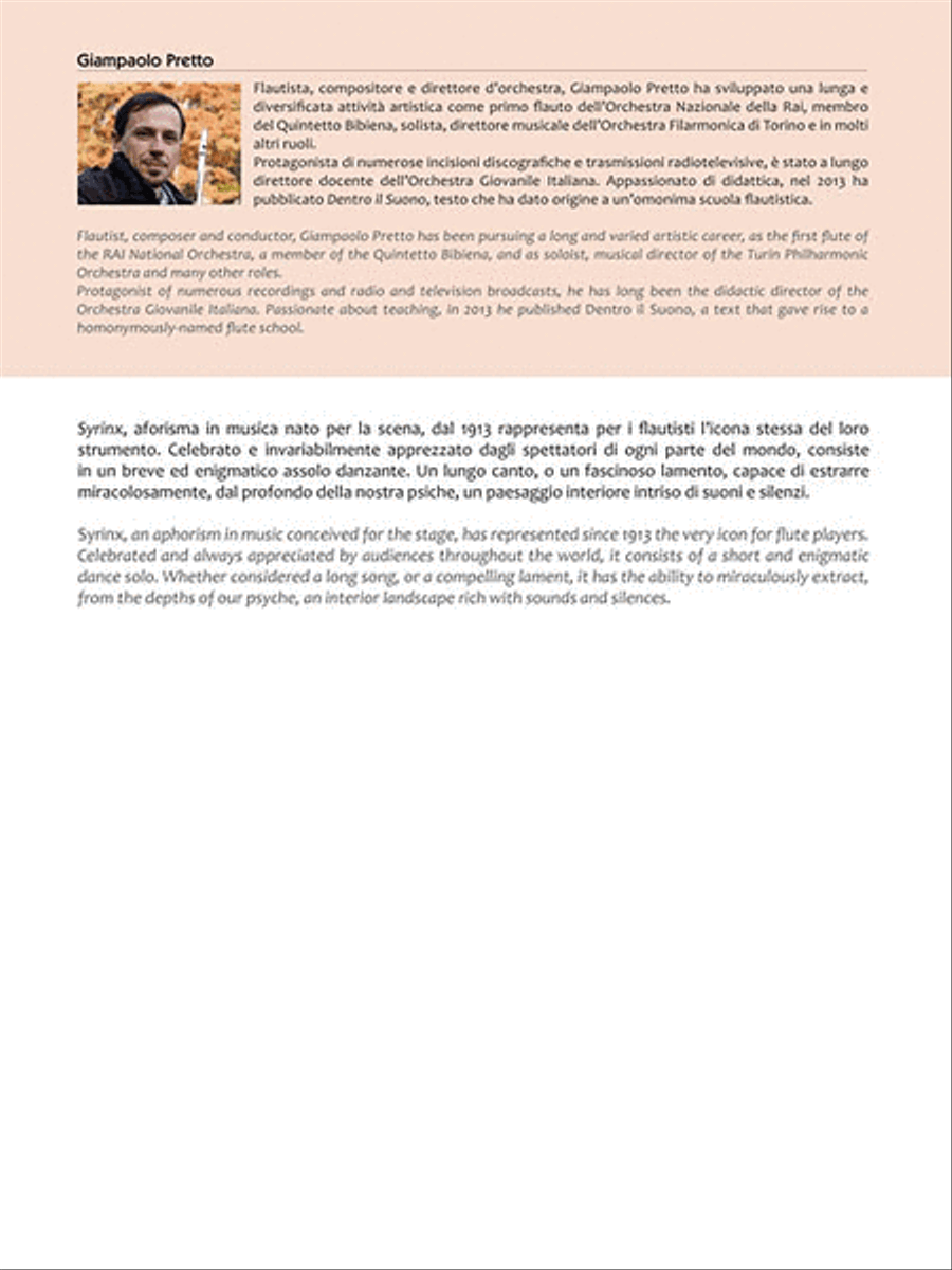 Syrinx [La flute de Pan] (for Flute solo) Flute Solo scores gallery preview page 5