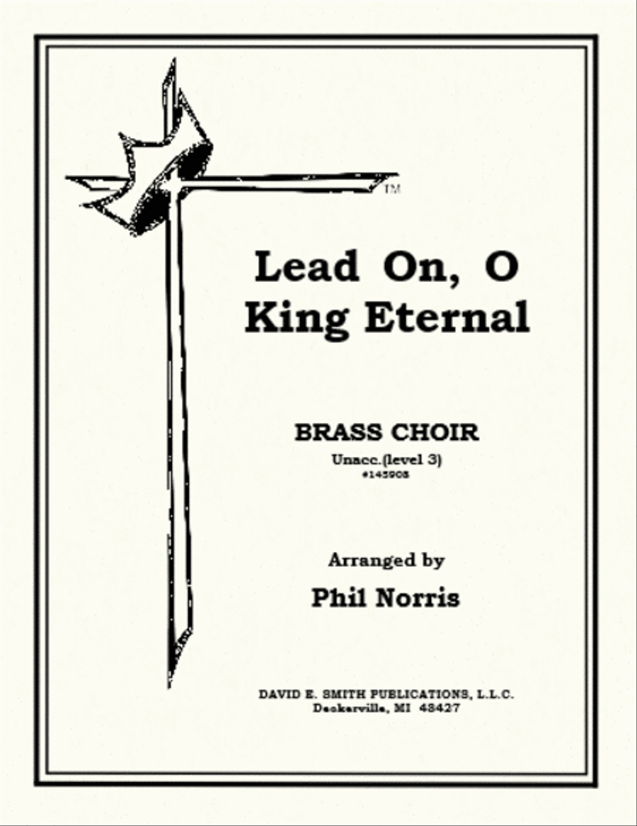 Lead On, O King Eternal Brass Ensemble scores gallery preview page 1