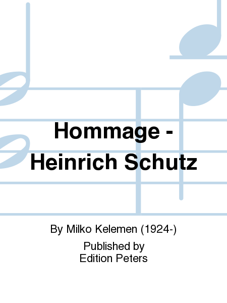 Hommage a Heinrich Schutz