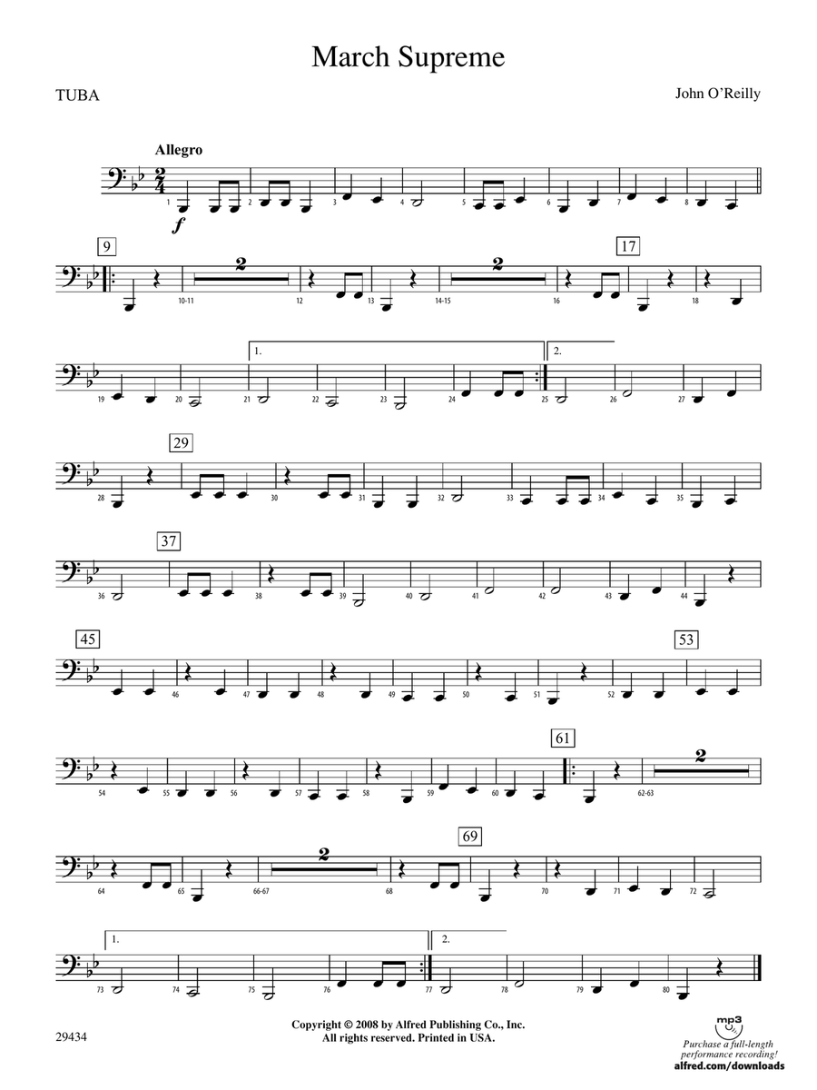 March Supreme: Tuba