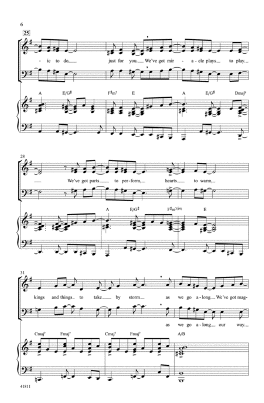 Pippin: Choral Highlights Choir scores gallery preview page 4