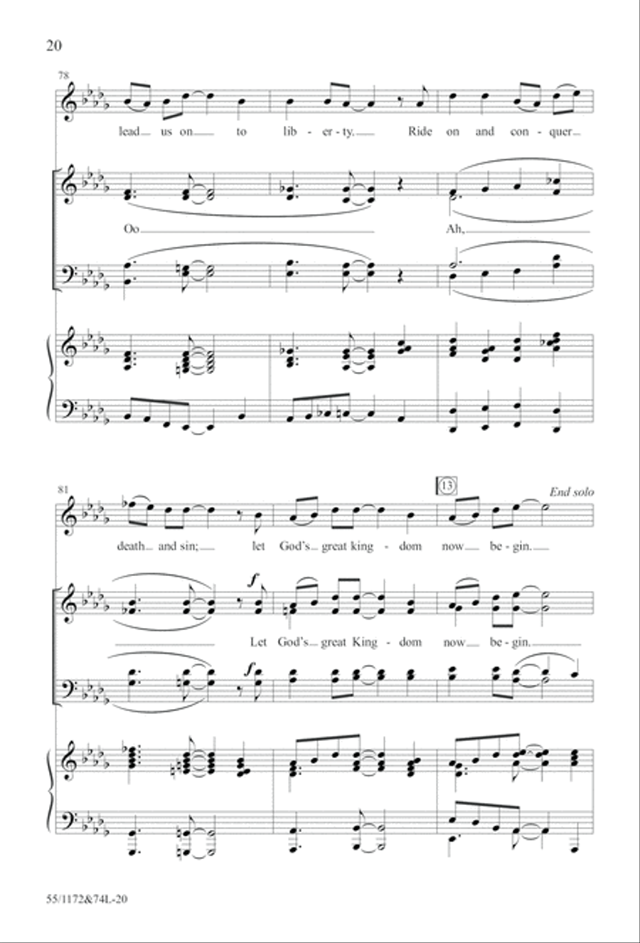The Easter Story The Easter Story 4-Part scores gallery preview page 21