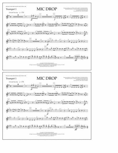 Mic Drop - Trumpet 1
