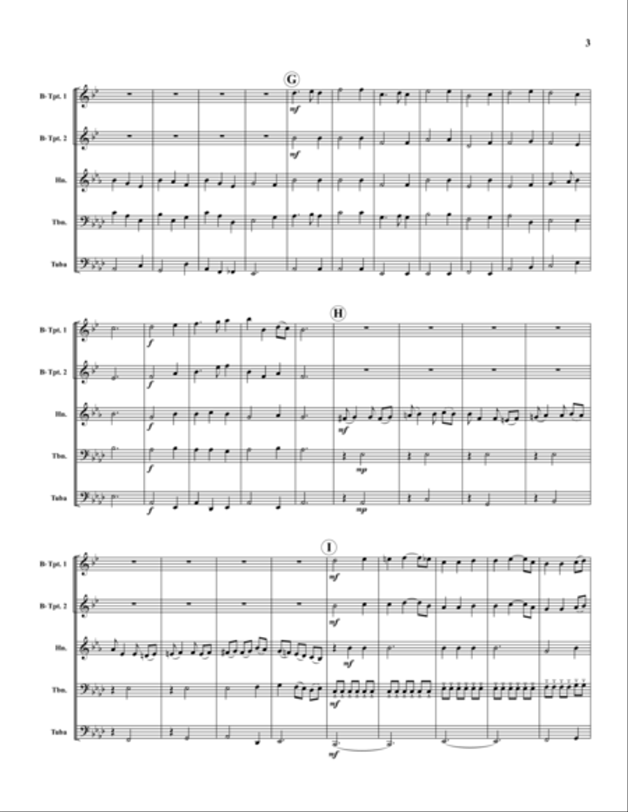 Air Brass Quintet scores gallery preview page 3