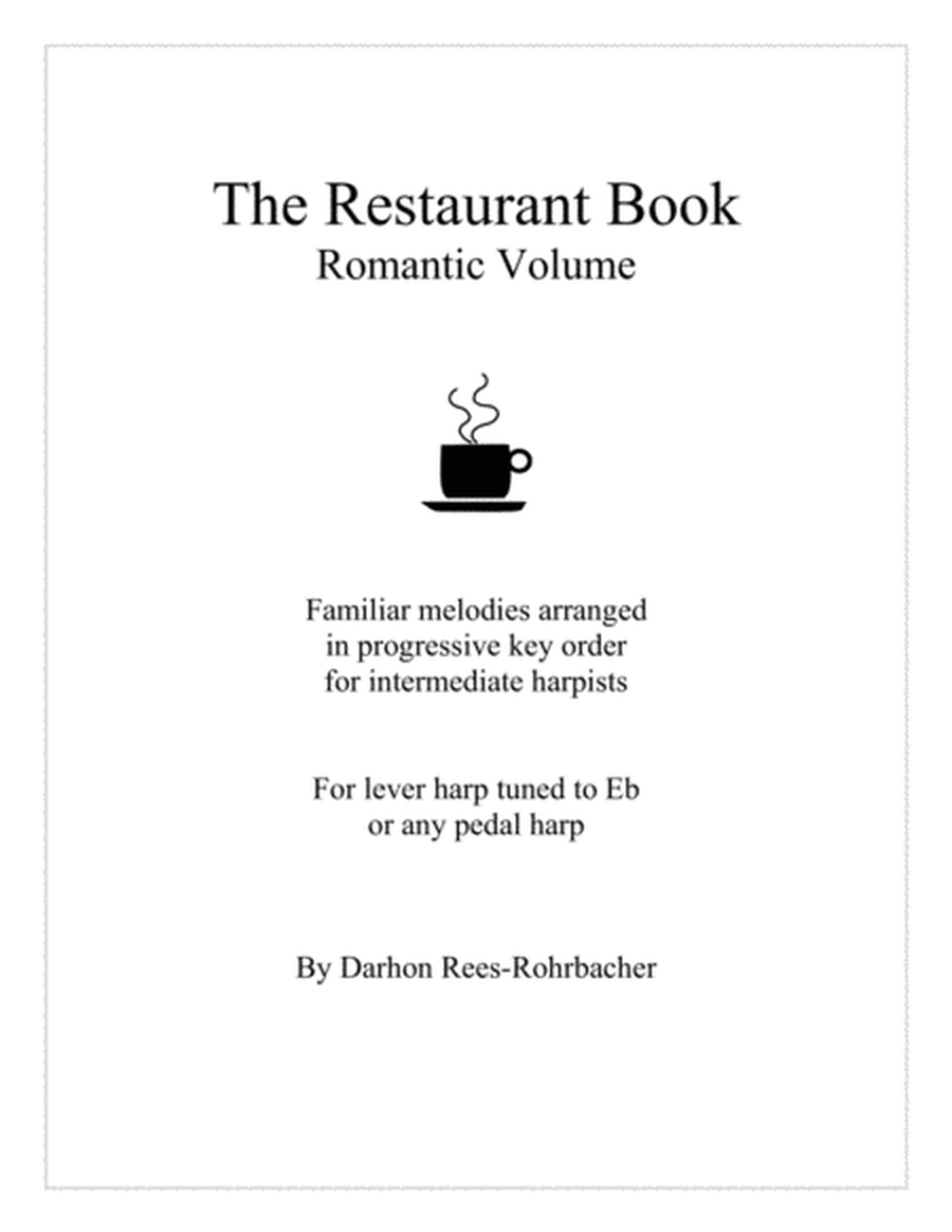 The Restaurant Book - Romantic Volume