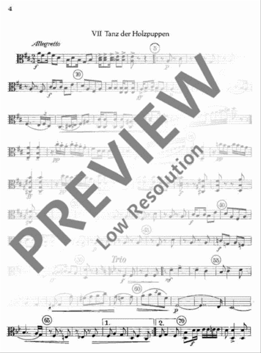 Tuttifäntchen Tuttifäntchen Viola scores gallery preview page 5
