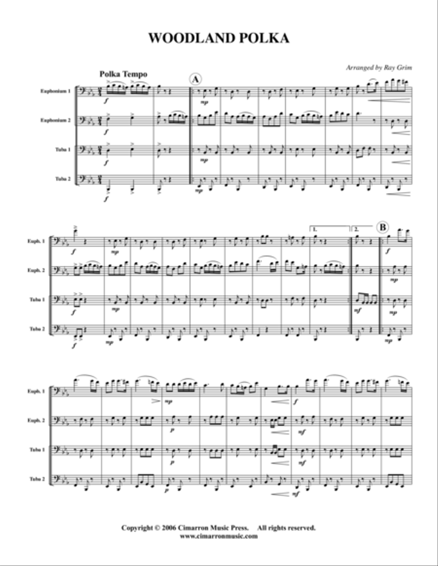 Woodland Polka EETT scores gallery preview page 1
