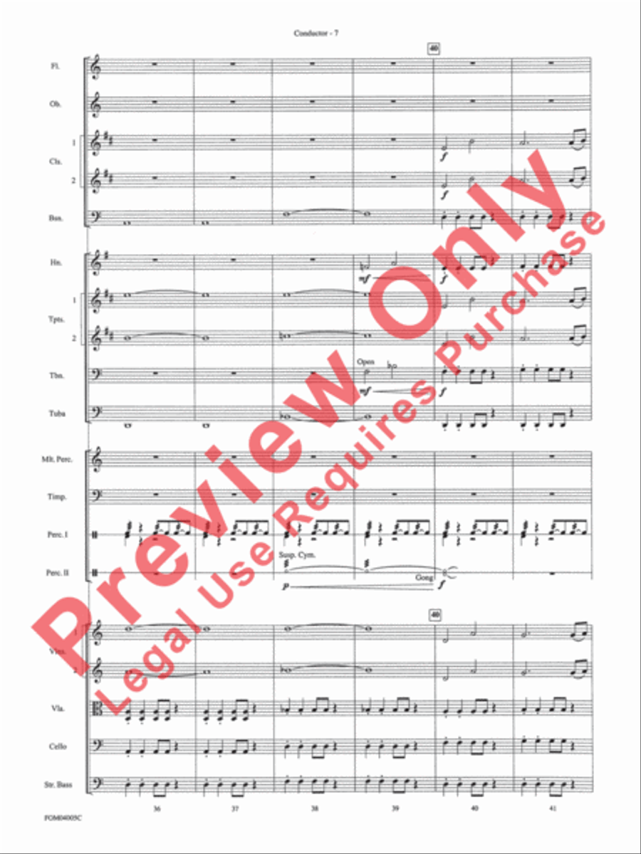 The Lord of the Rings: The Return of the King, Selections from Full Orchestra scores gallery preview page 9