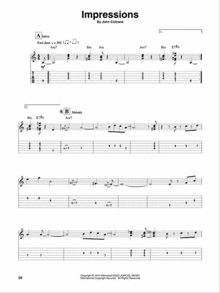 Jazz Greats Electric Guitar scores gallery preview page 5