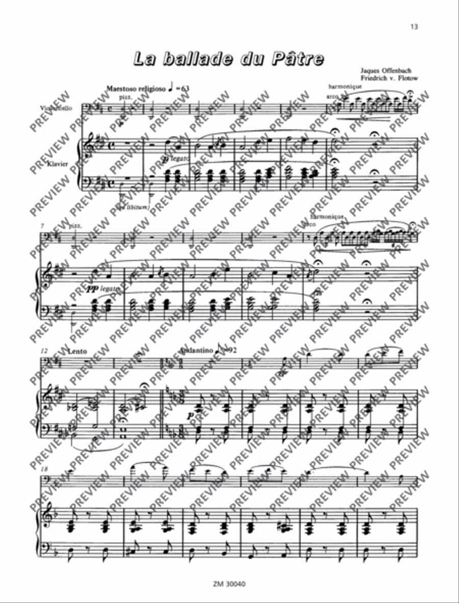 6 Melodies 6 Melodies Piano Accompaniment scores gallery preview page 14