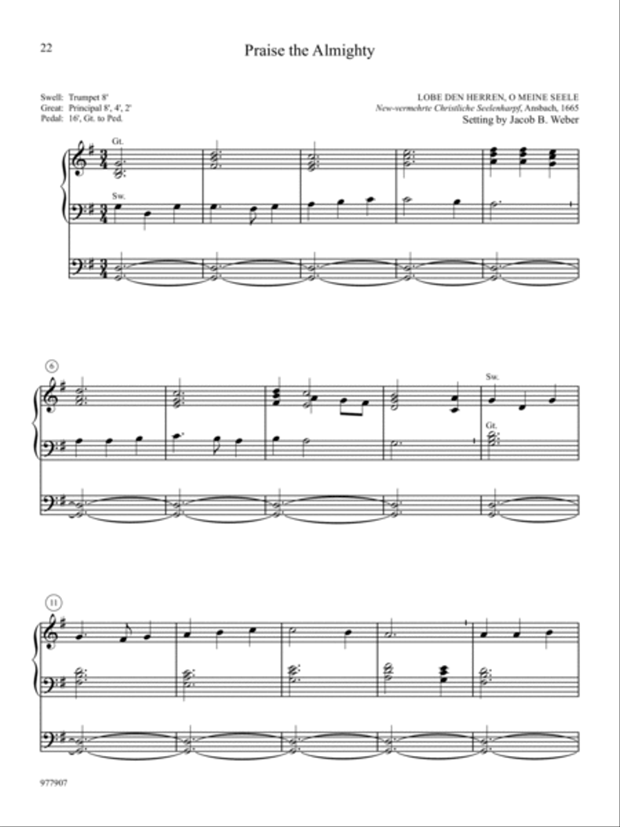 O Rejoice! 25 Hymn Introductions for Organ Organ Solo scores gallery preview page 5