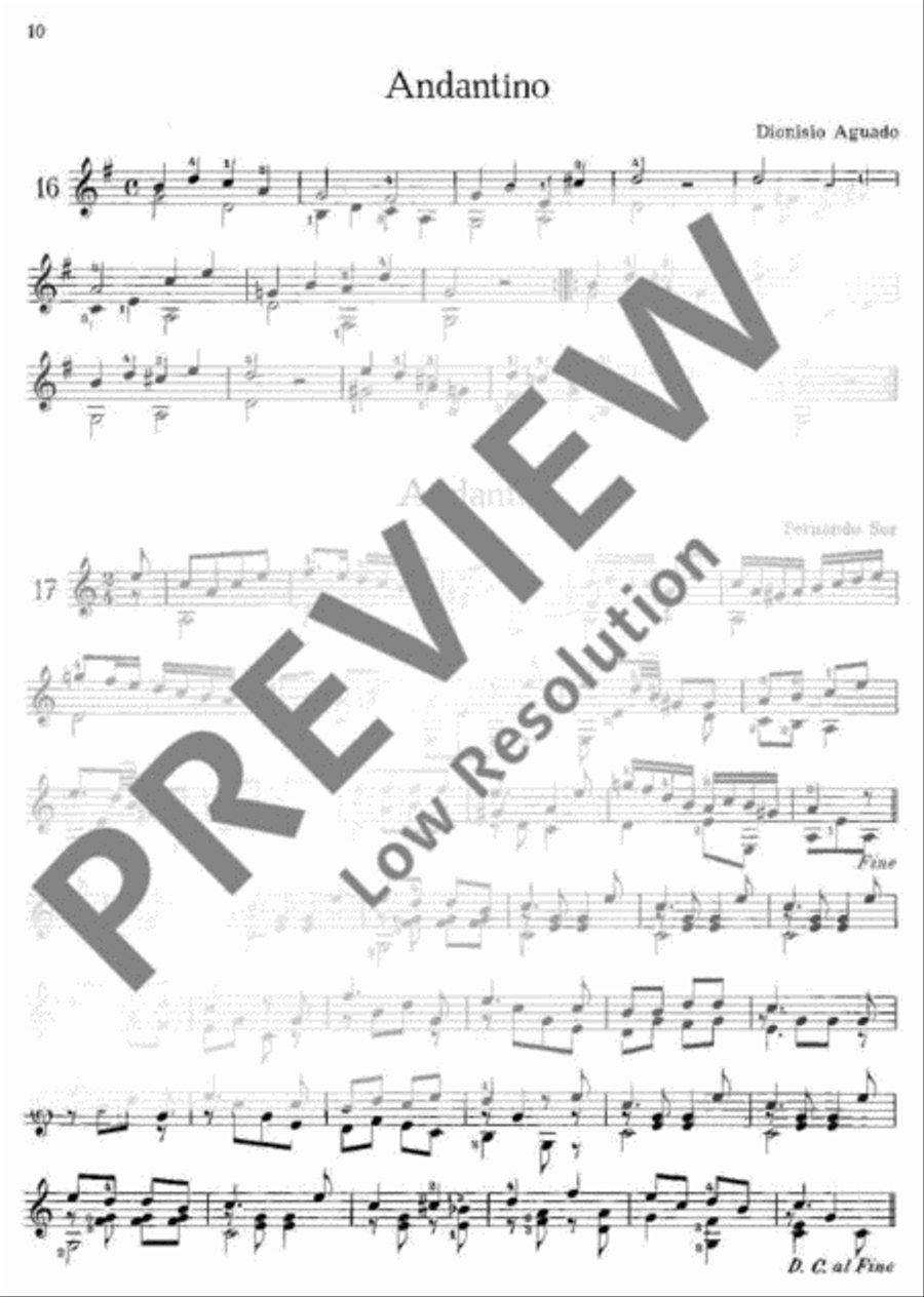 Easy Guitar playing Easy Guitar scores gallery preview page 11