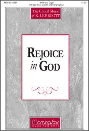Book cover for Rejoice in God (Choral Score)