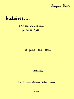 Book cover for Le Petit Ane Blanc