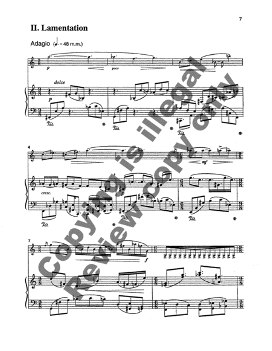 Cycles Clarinet Solo scores gallery preview page 6