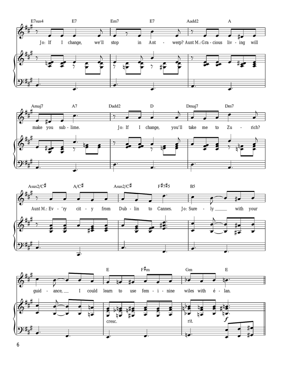 Could You Piano, Vocal, Guitar scores gallery preview page 6