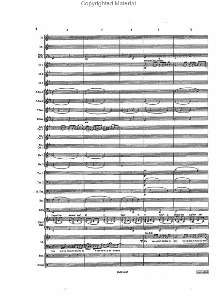 We Have A Dream 4-Part scores gallery preview page 4