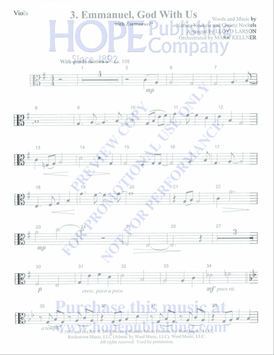Emmanuel Emmanuel Orchestra scores gallery preview page 344