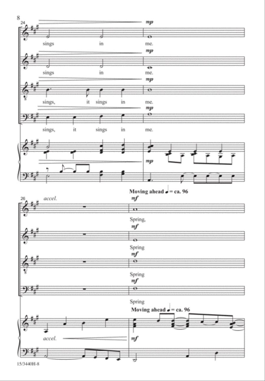 Spring Sings in Me 4-Part scores gallery preview page 7