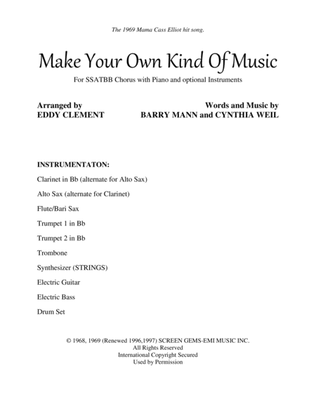 Make Your Own Kind Of Music