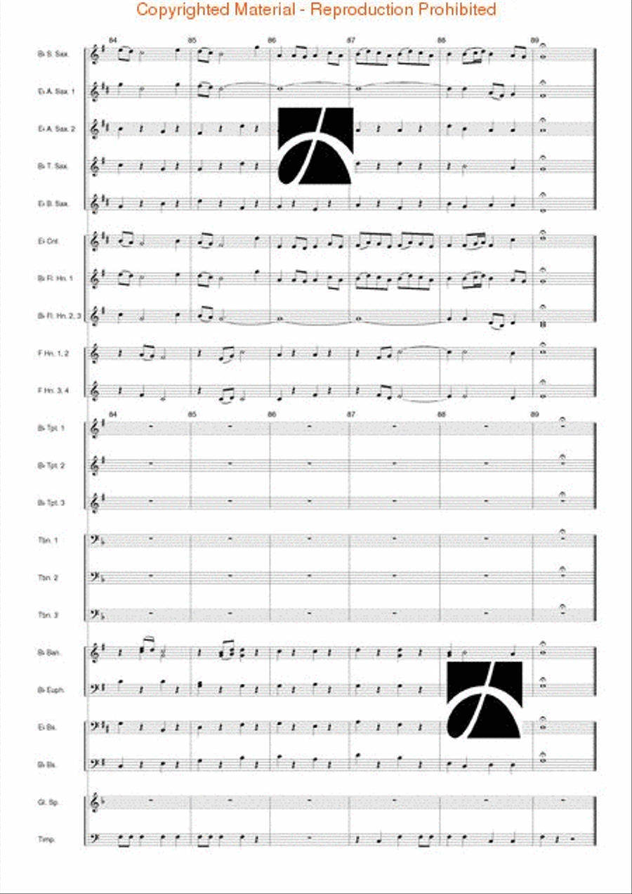 Chorale from Cantata No. 79 Now Thank We All Our God (Nun Danket Alle Gott) Choir scores gallery preview page 16