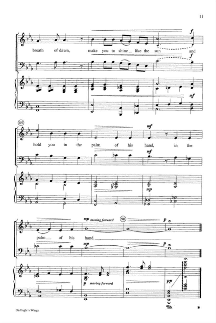 On Eagle's Wings On Eagle's Wings 4-Part scores gallery preview page 12
