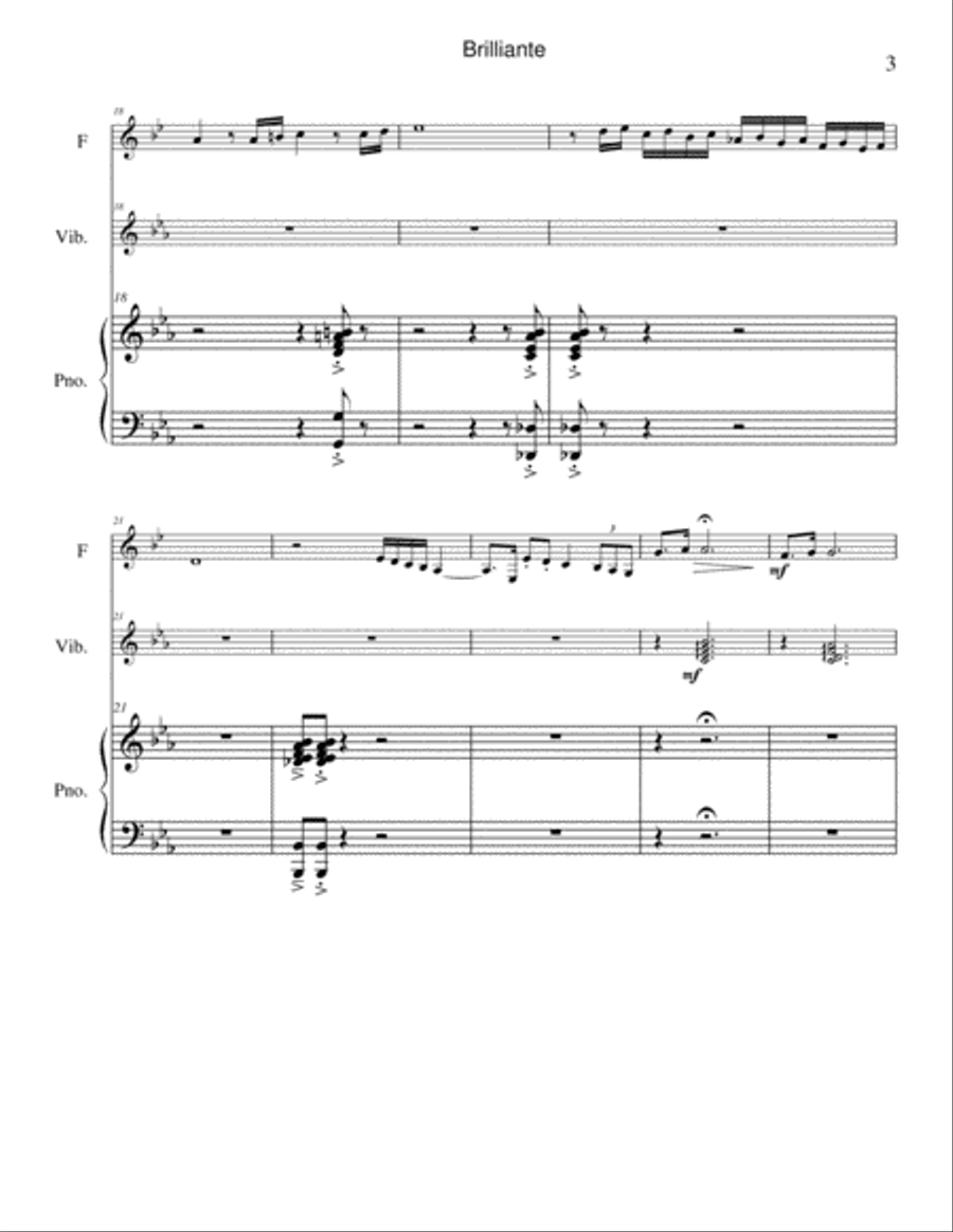 Brilliante Small Ensemble scores gallery preview page 3