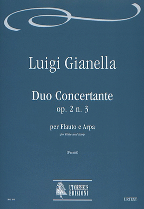Duo Concertante Op. 2 No. 3 for Flute and Harp