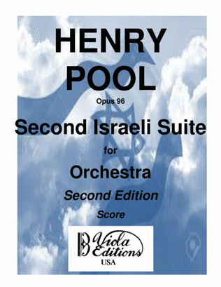 Second Israeli Suite for Orchestra (Score)