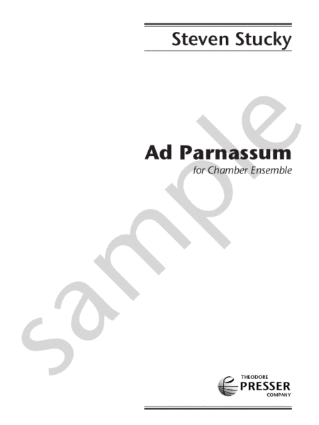 Ad Parnassum
