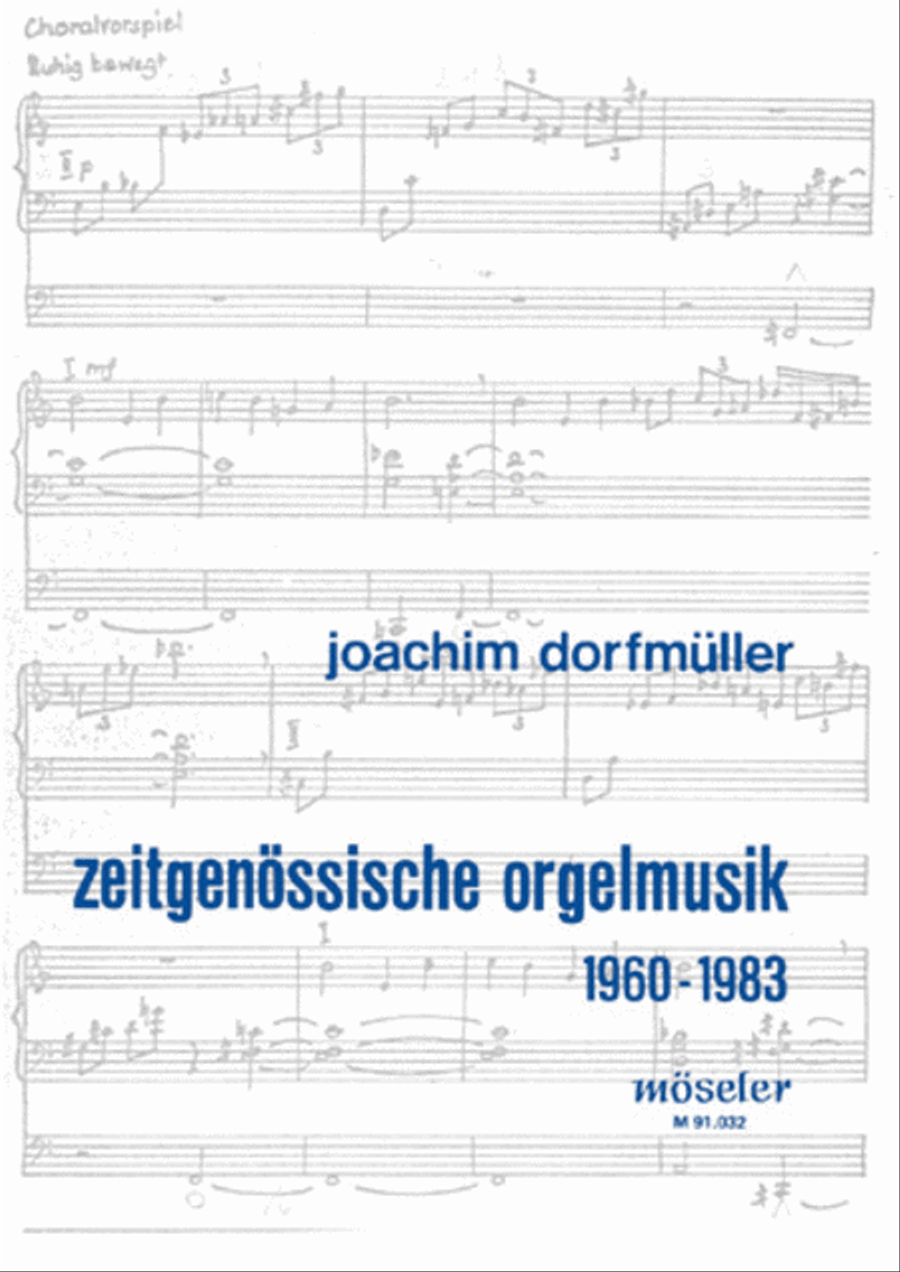 Zeitgenossische Orgelmusik 1960-1983