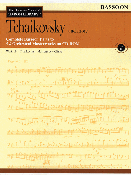 Tchaikovsky and More - Volume IV (Bassoon)