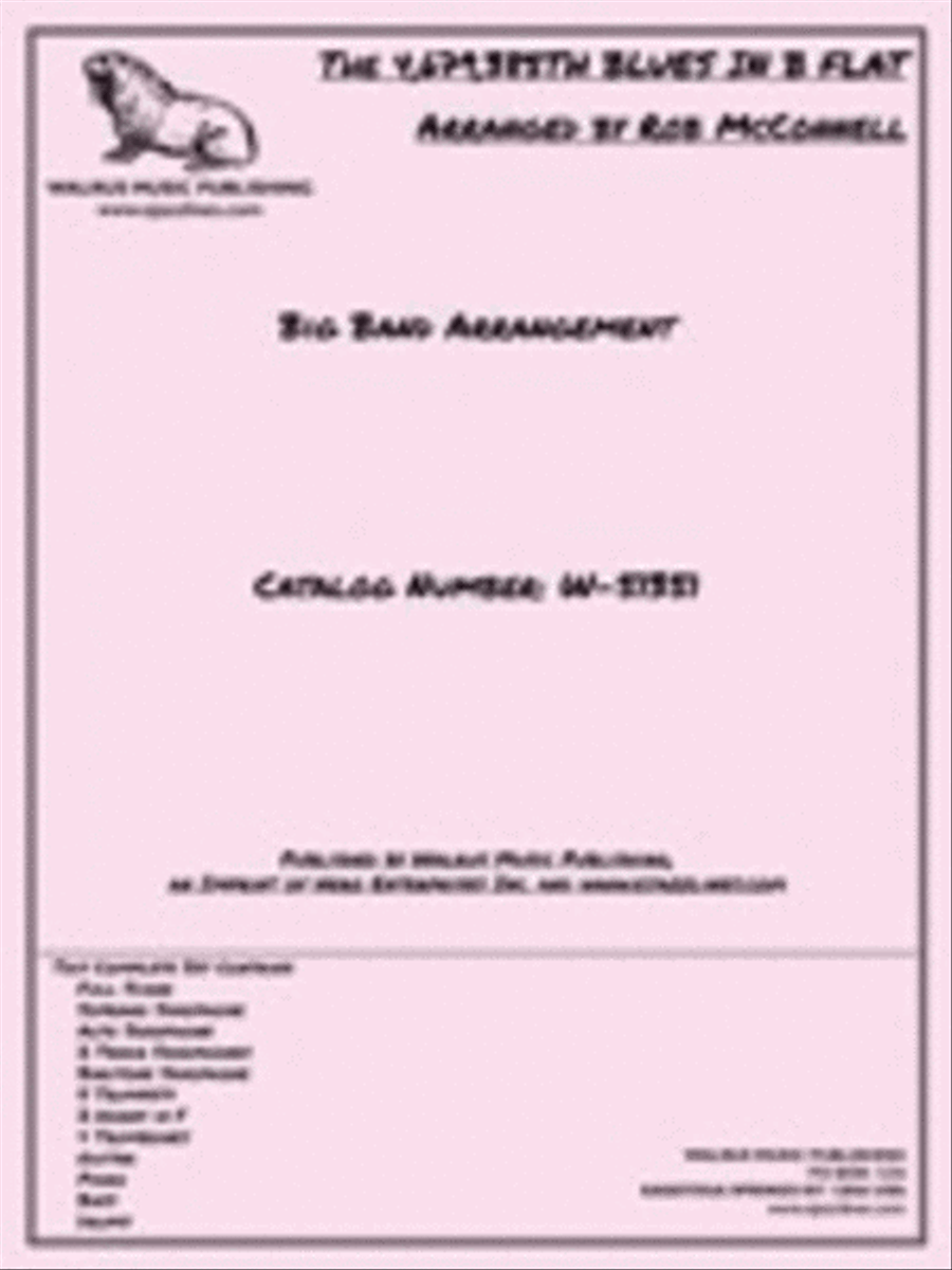 The 4,679,385Th Blues In Bb Big Band scores gallery preview page 1