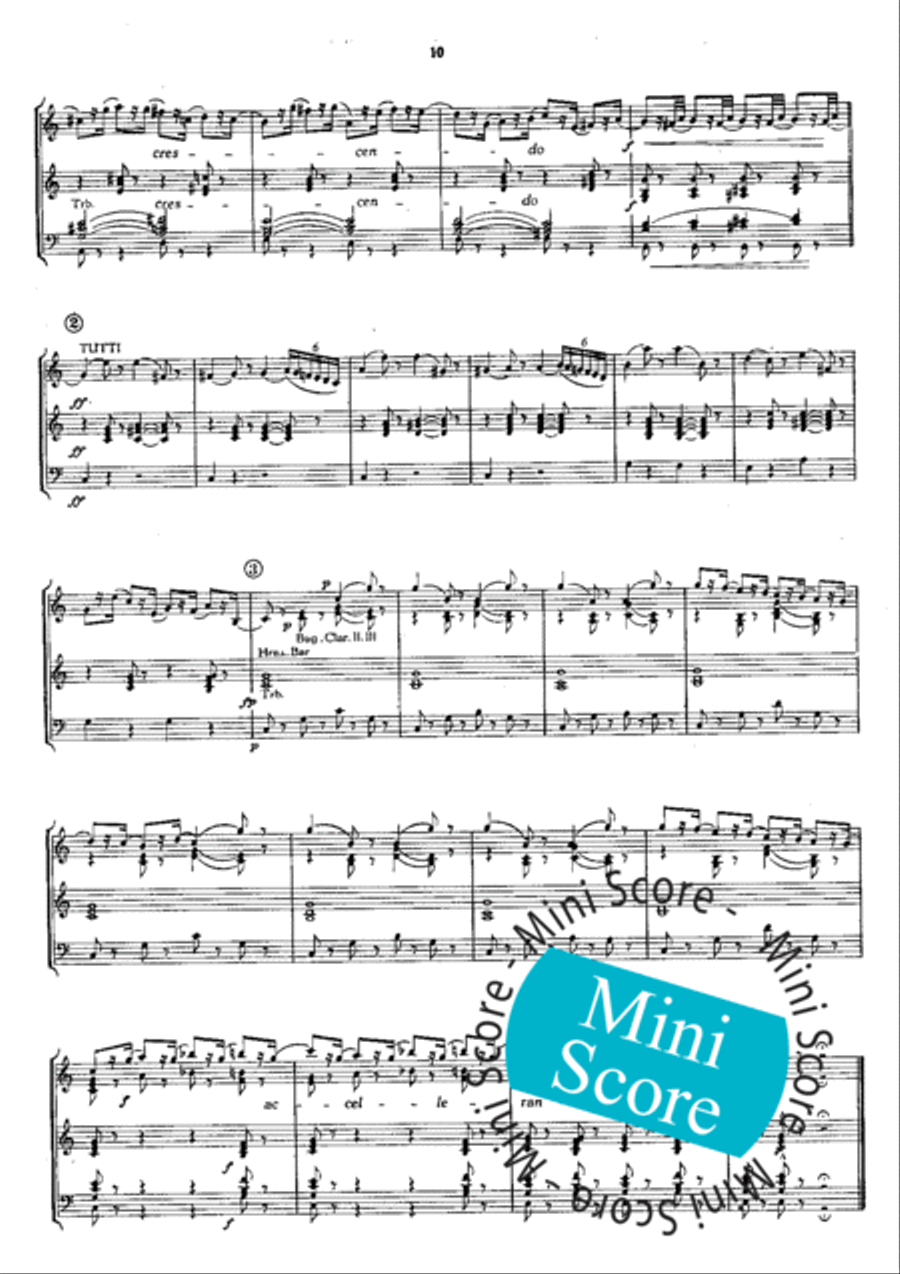 Faust Ballet Concert Band scores gallery preview page 14