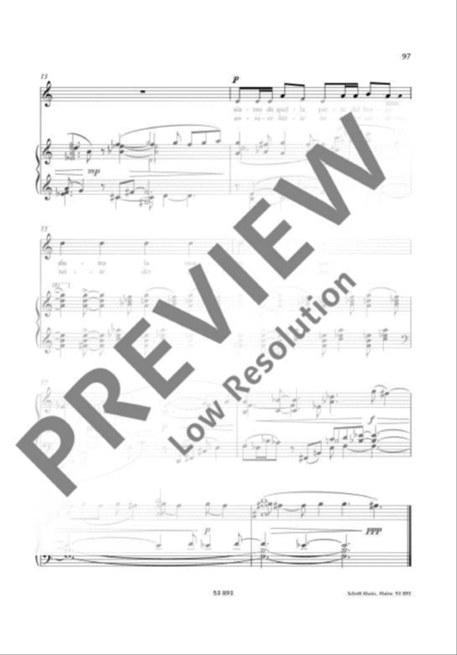 Ballata di Pollicino Ballata di Pollicino Soprano Voice scores gallery preview page 4