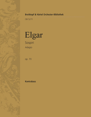 Book cover for Sospiri Op. 70